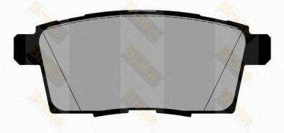 BRAKE ENGINEERING pa1819 -  Комплект тормозных колодок, дисковый тормоз